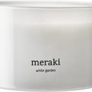 meraki Duftkerze White garden im Glas, 340 g