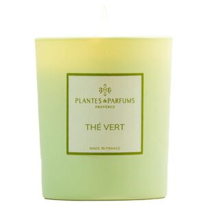 Plantes & Parfums Duftkerze Grüner Tee 180 g
