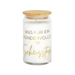 Candle Factory Kerze im Glas Schweisstag 12 x 7 cm