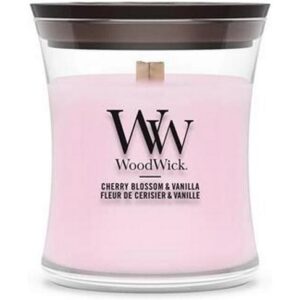 Woodwick Duftkerze Cherry Blossom & Vanilla Mini Jar