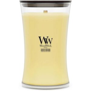 Woodwick Duftkerze Yuzu & Vetiver Large Jar