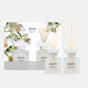 ipuro Duftstäbchen White Lily 2 x 50 ml Set 100 ml