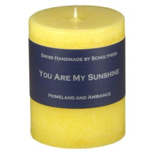 Schulthess Kerzen Duftkerze You Are My Sunshine 8 cm