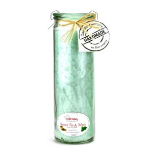 Candle Factory Duftkerze Grüner Tee und Minze Big Jumbo