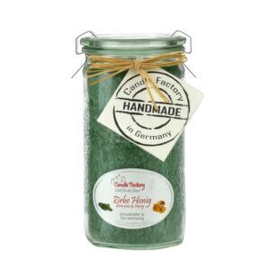 Candle Factory Duftkerze Zirbe und Honig Mini Jumbo