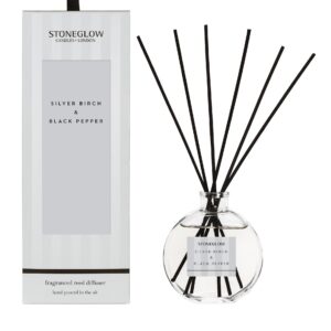 Stoneglow Duftstäbchen Silver Birch & Black Pepper 120 ml