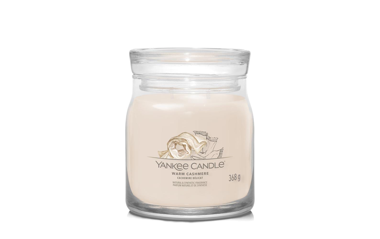 Yankee Candle Signature Duftkerze Warm Cashmere Signature Medium Jar