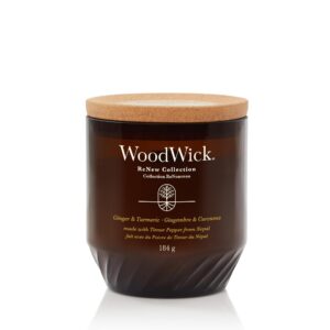 Woodwick Duftkerze Ginger & Tumeric ReNew Medium Jar