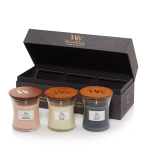 Woodwick Geschenkset Floral 3 Mini Jar