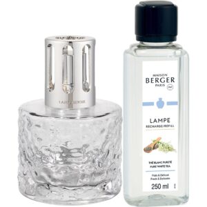 Maison Berger Duftlampe Mirage + 250 ml The Blanc Purete, Transparent