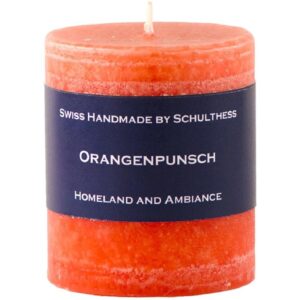 Schulthess Kerzen Duftkerze Orangenpunsch 7 x 8 cm