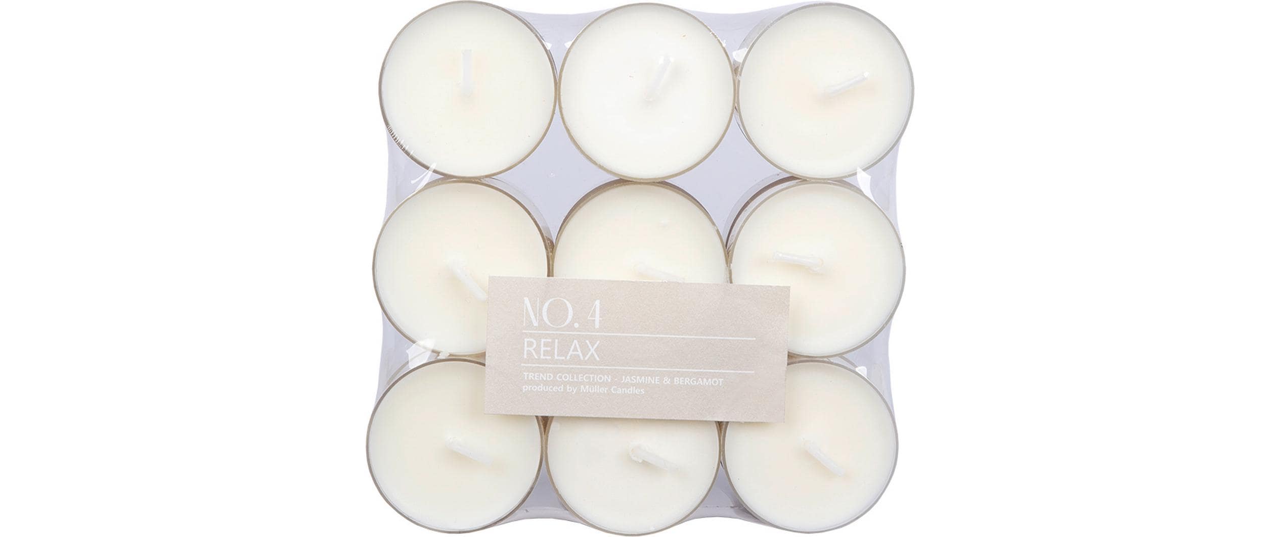 müller Kerzen Teelicht Relax 18 Stück