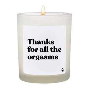 ChattyCandles Duftkerze Thanks for all the orgasms 6.7 x 8 cm