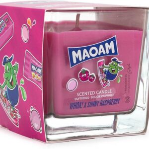 balthasar Duftkerze Maoam Sunny Rasperry 8 x 8 cm, 200 gr