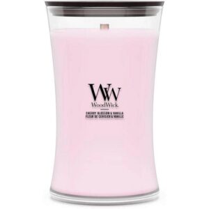 Woodwick Duftkerze Cherry Blossom & Vanilla Large Jar