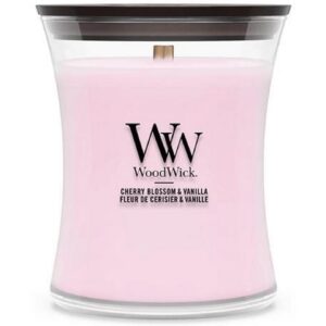 Woodwick Duftkerze Cherry Blossom & Vanilla Medium Jar