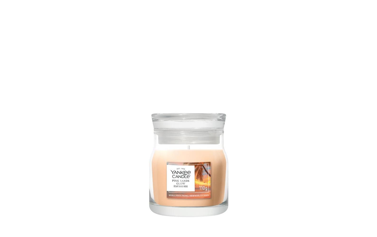 Yankee Candle Signature Duftkerze Pink Sands Glow Signature Small Jar