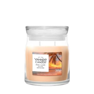 Yankee Candle Signature Duftkerze Pink Sands Glow Signature Medium Jar