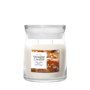 Yankee Candle Signature Duftkerze Caramel Kiss Signature Medium Jar