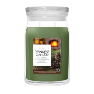 Yankee Candle Signature Duftkerze Balsam & Cedar Signature Large Jar