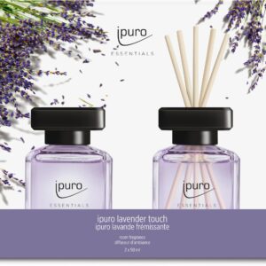 ipuro Duftstäbchen Lavender Touch 2 x 50 ml Set 100 ml