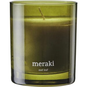 meraki Duftkerze Oud leaf im Glas, 200 g