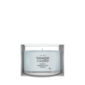 Yankee Candle Signature Duftkerze Snow Kissed Pine Filled Votive