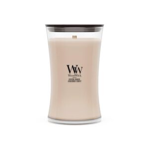 Woodwick Crystal Ginger im Glas Gelb