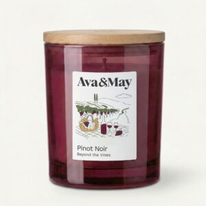 AVA & MAY Duftkerze Pinot Noir 220 g