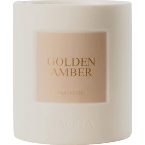 MAORA Duftkerze Golden Amber 200g