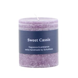 Schulthess Kerzen Duftkerze Sweet Cassis 7 x 8 cm
