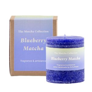Schulthess Kerzen Duftkerze Blueberry Matcha 7 x 8 cm