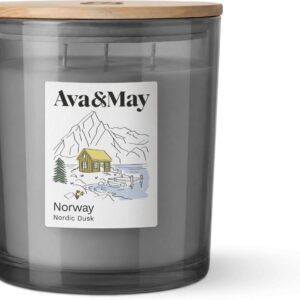 AVA & MAY Duftkerze Norwegen 550 g