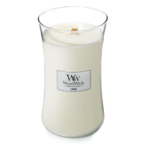 Woodwick Duftkerze Linen Large Jar