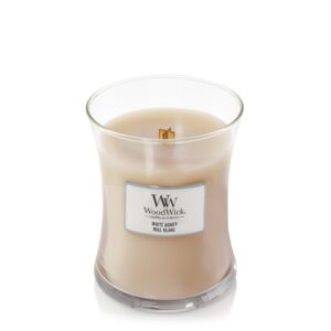 Woodwick Duftkerze White Honey Medium Jar