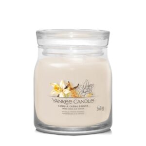 Yankee Candle Signature Duftkerze Vanilla Crème Brûlée Signature Medium Jar