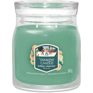 Yankee Candle Signature Duftkerze Holiday Winterfest Medium Jar