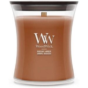 Woodwick Duftkerze Radiant Amber Medium Jar