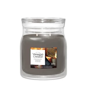 Yankee Candle Signature Duftkerze Crackling Embers Medium Jar