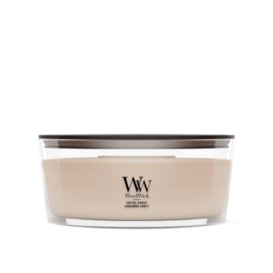 Woodwick Crystal Ginger im Glas, Gelb
