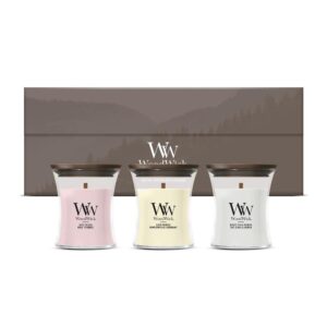 Woodwick Giftset 3 Mini Jar Floral 3 Mini Jars, Floral