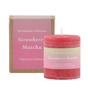 Schulthess Kerzen Duftkerze Strawberry Matcha, 7 x 8 cm
