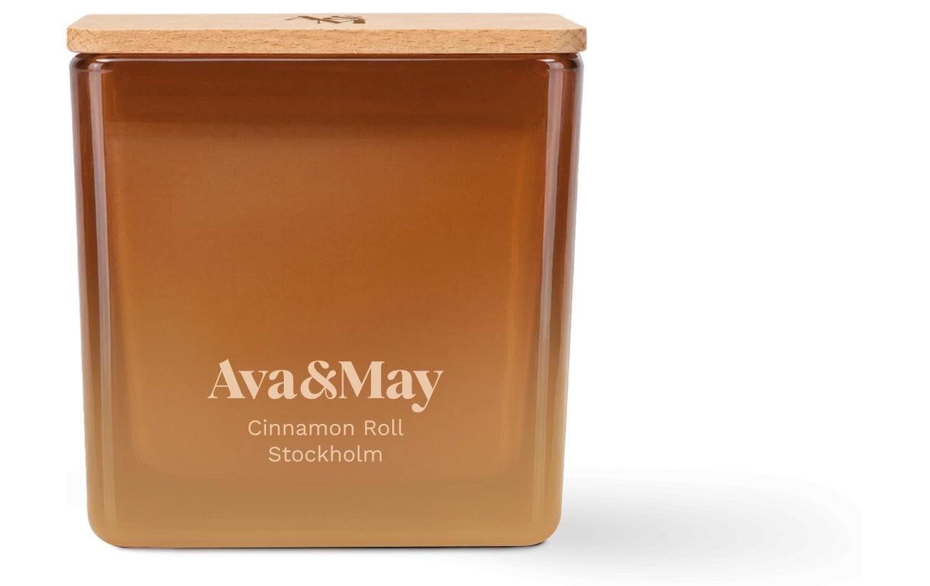 AVA & MAY Duftkerze Cinnamon Roll 220 g