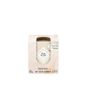 My Jolie Candle Les Essentielles Tea Flower mit Armband Beige 180 g