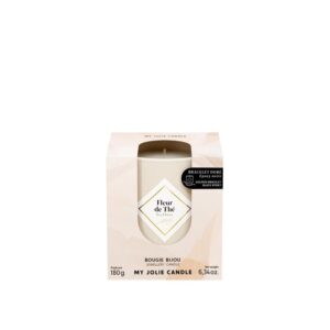 My Jolie Candle Les Essentielles Teebaumblüte 36h mit Armband Schwarz 180 g