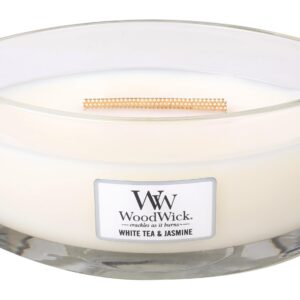 Woodwick Duftkerze White Tea & Jasmin Ellipse